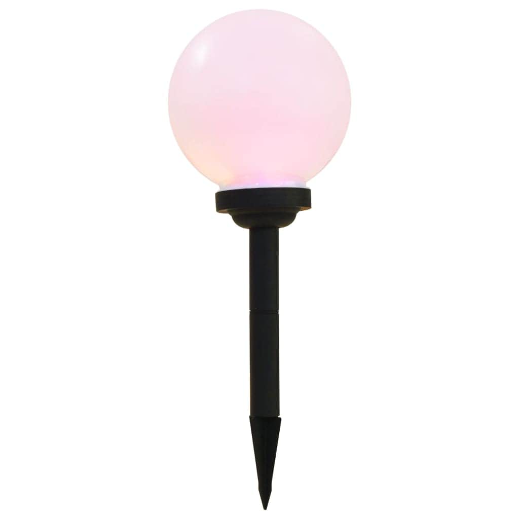 Outdoor Solar Lamps 3 pcs LED Spherical 20 cm RGB - Simple deals