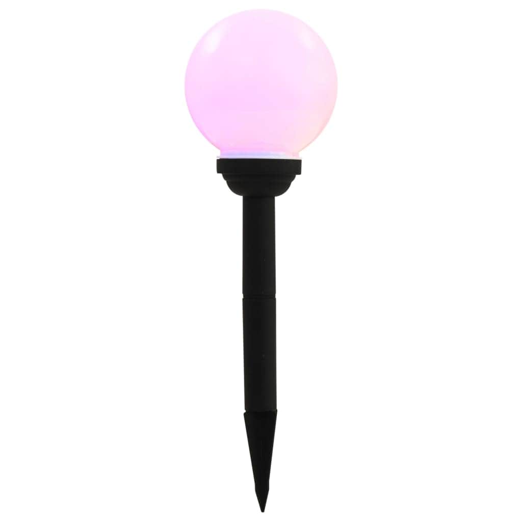 Outdoor Solar Lamps 4 pcs LED Spherical 15 cm RGB - Simple deals
