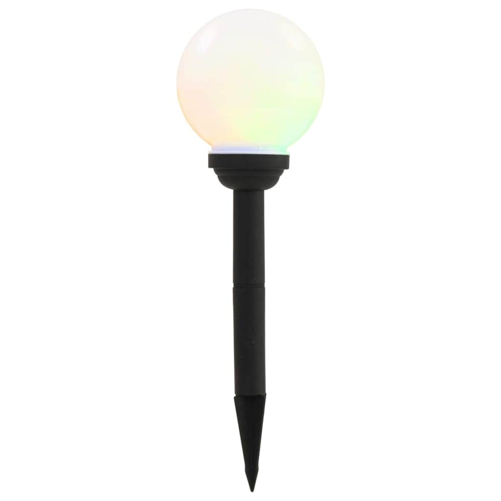 Outdoor Solar Lamps 4 pcs LED Spherical 15 cm RGB - Simple deals