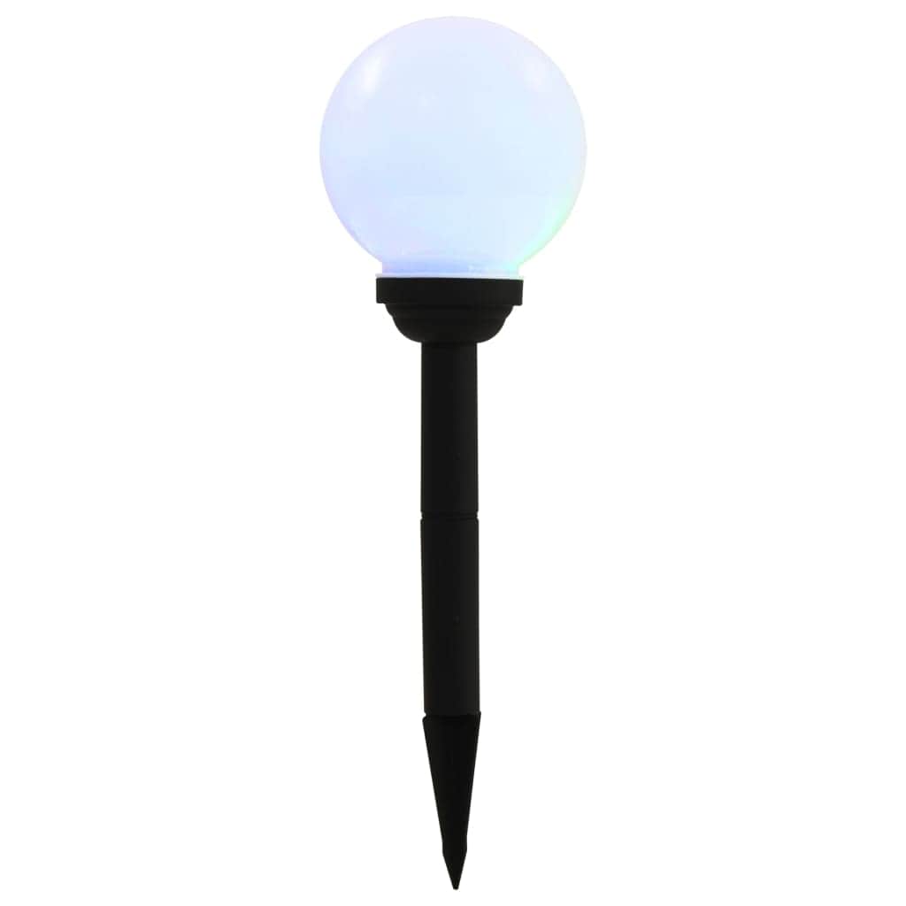 Outdoor Solar Lamps 4 pcs LED Spherical 15 cm RGB - Simple deals
