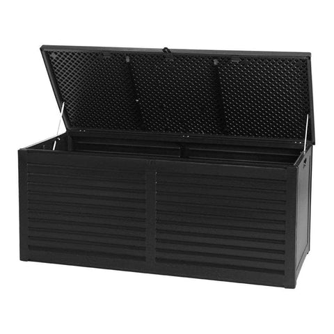 Outdoor Storage Box 490L black