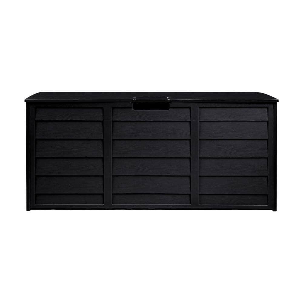 Outdoor Storage Box Cabinet Container Garden Chest Deck Tool Lockable 290L