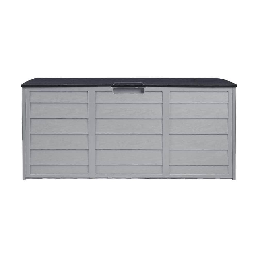 Outdoor Storage Box Cabinet Container Garden Chest Deck Tool Lockable 290L
