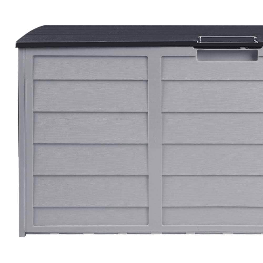 Outdoor Storage Box Cabinet Container Garden Chest Deck Tool Lockable 290L