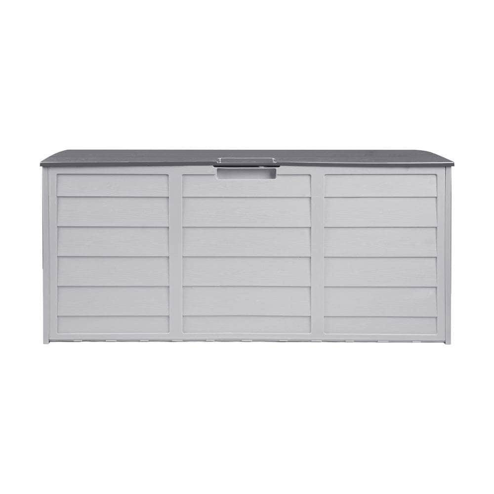 Outdoor Storage Box Cabinet Container Garden Chest Deck Tool Lockable 290L