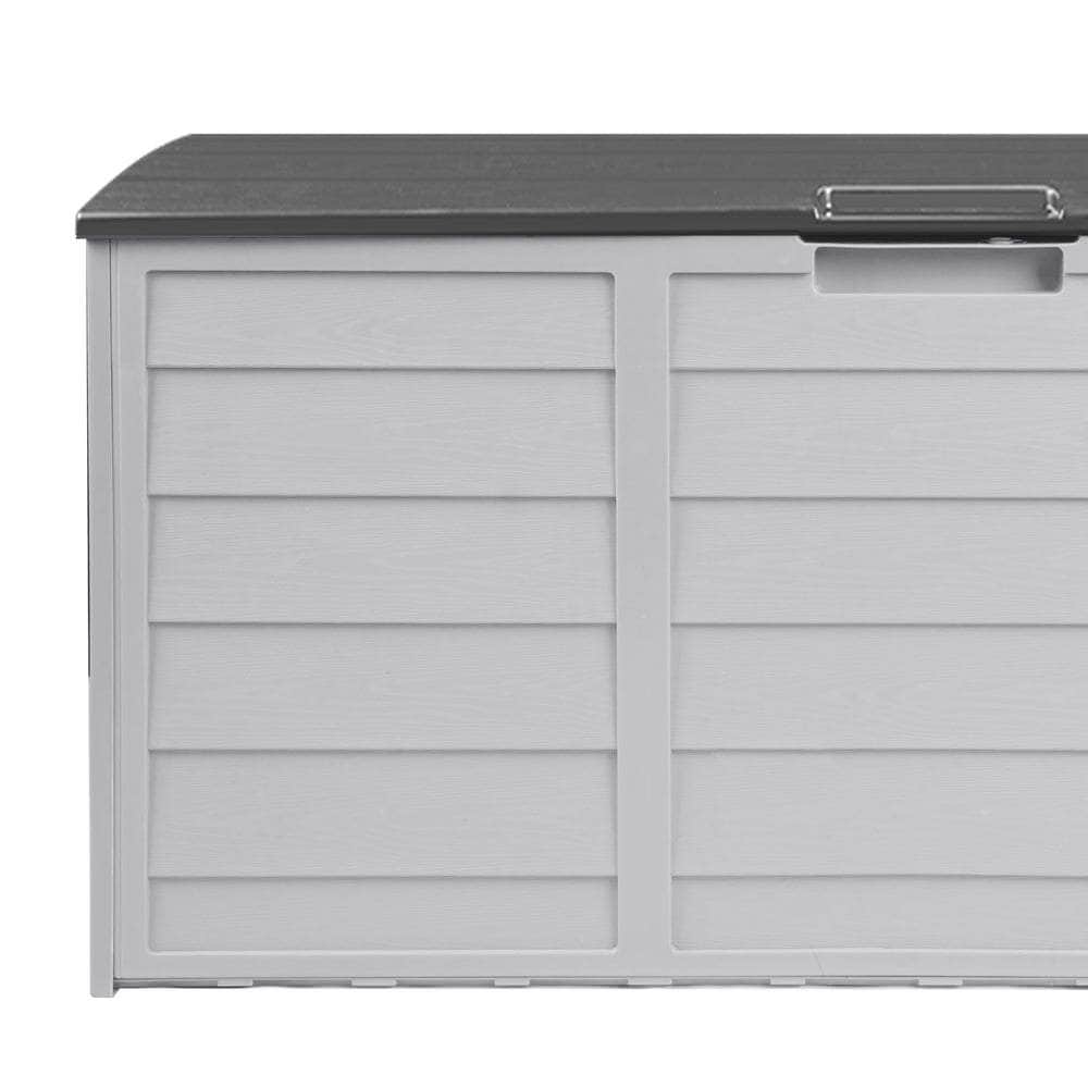 Outdoor Storage Box Cabinet Container Garden Chest Deck Tool Lockable 290L