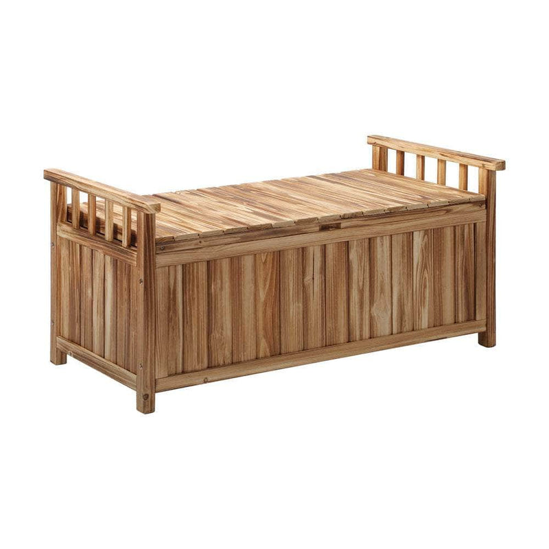 Outdoor Storage Box Garden Bench Tools Toy Chest Furniture