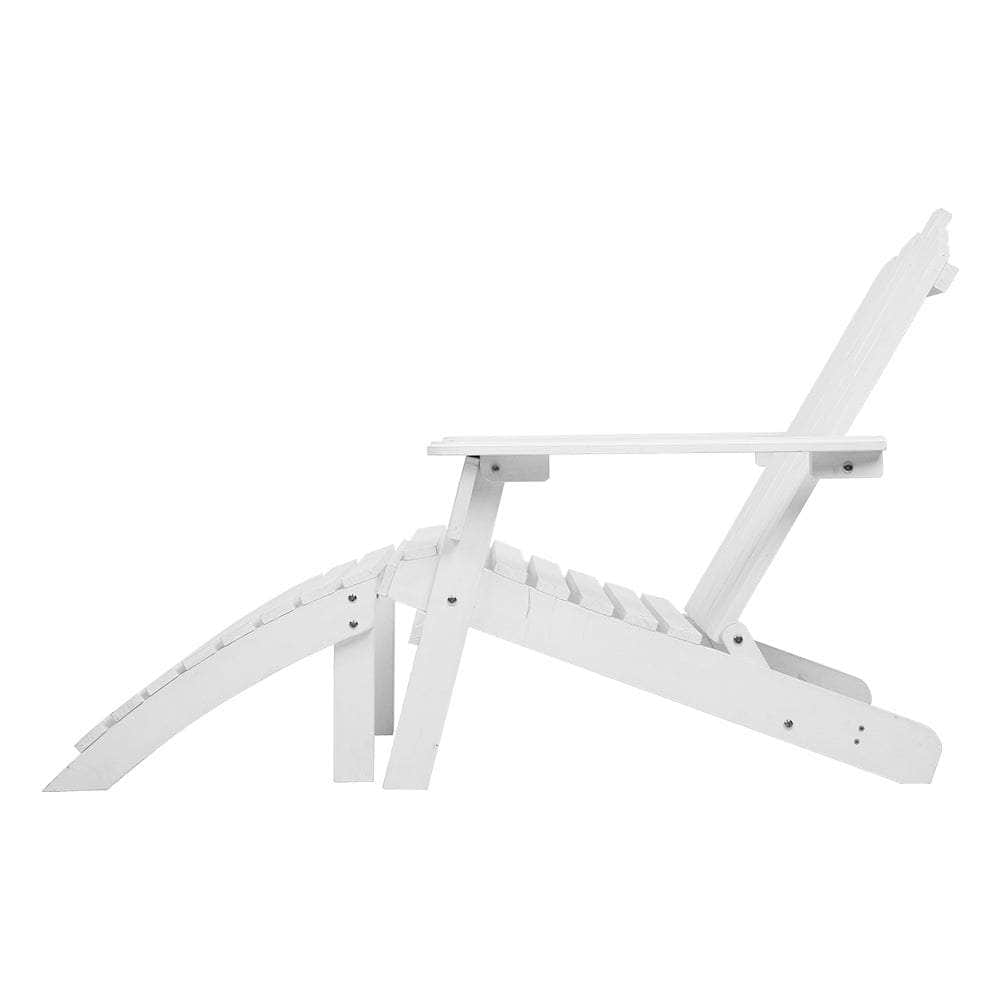 Outdoor Sun Lounge Beach Chairs Table Setting Wooden Patio Chair - Outdoor Sofas & Lounge Sets