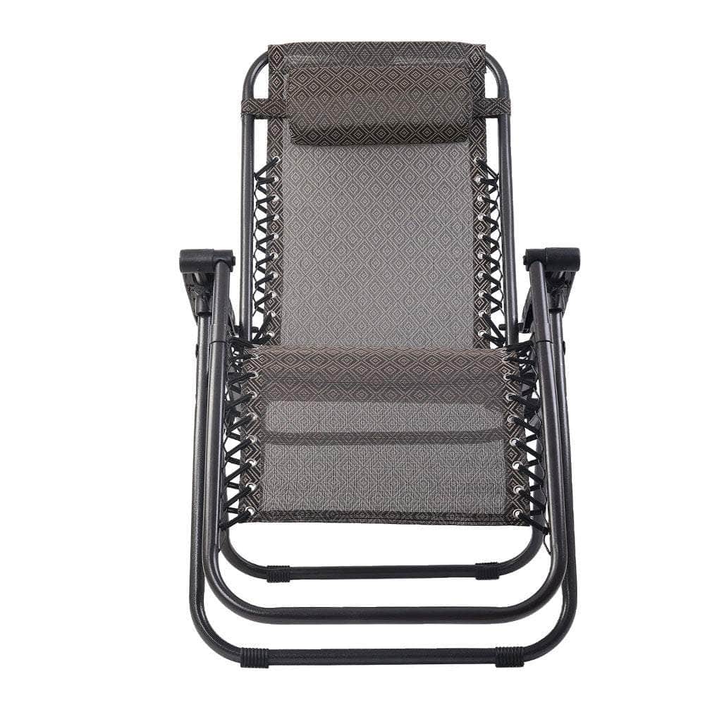Outdoor Sun Lounge Folding Camping Zero Gravity Chair