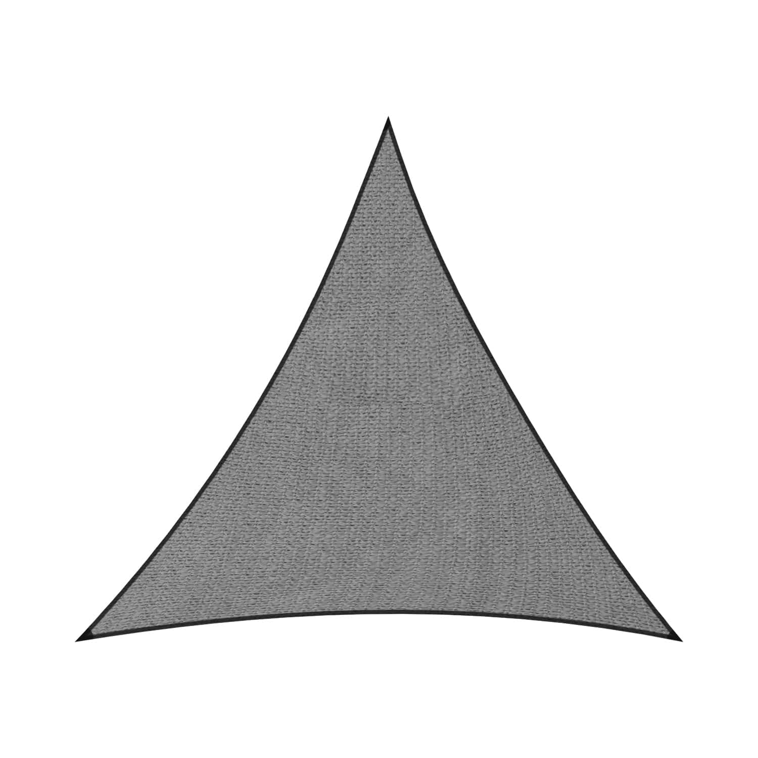 Grey colour - Outdoor Sun Shade Sail Canopy 280GSM Grey 5x5x5m Patio Cover