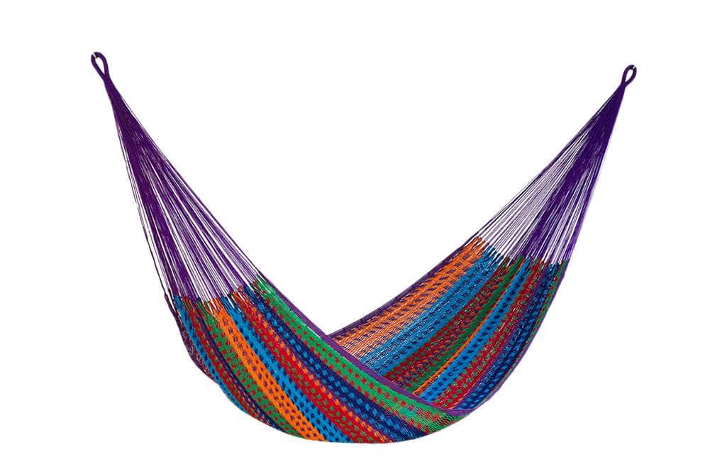 Outdoor Undercover Cotton Hammock Family Size Colorina