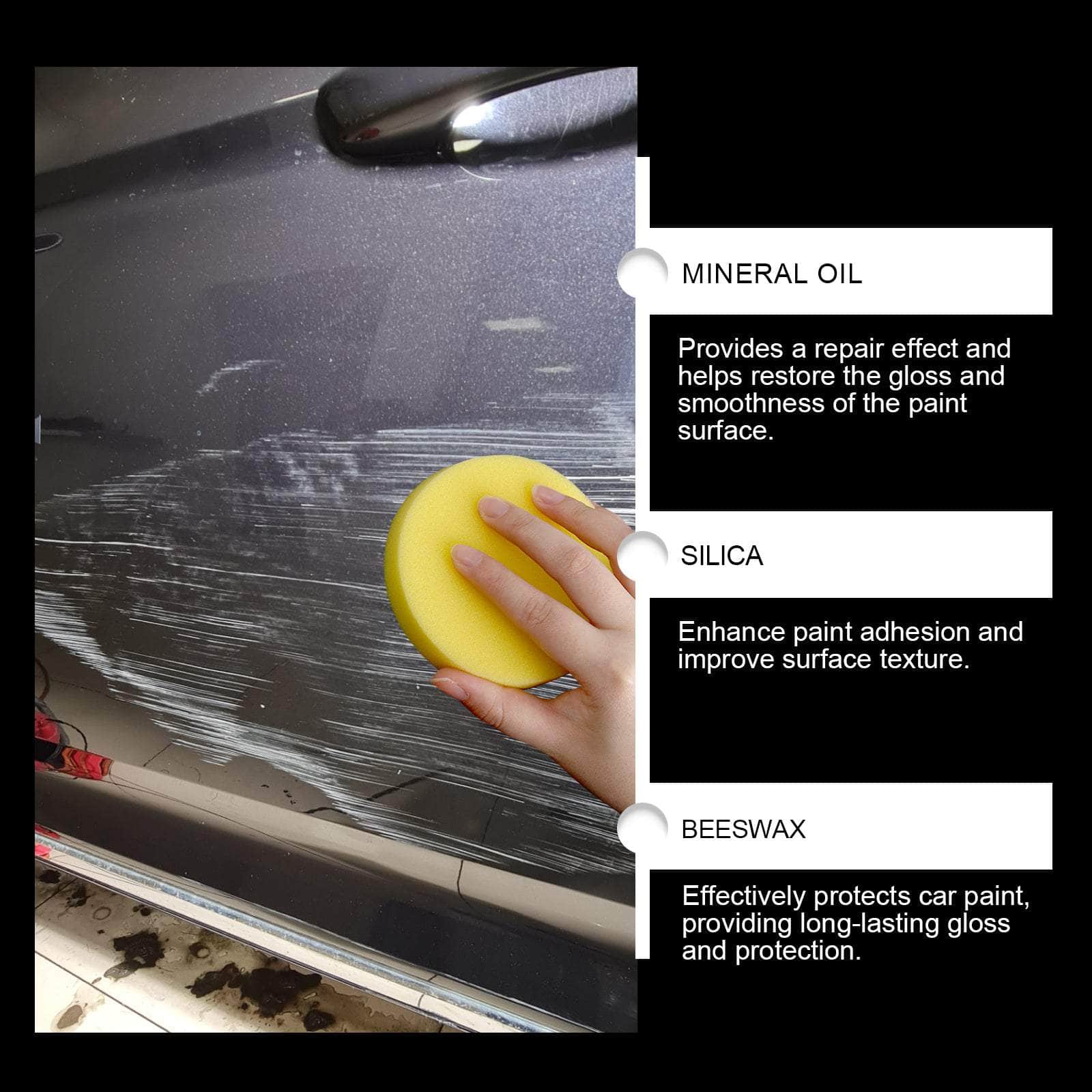 Paint Cleaning Decontamination Wax Scratch Retreading Paste Repair Car Wax