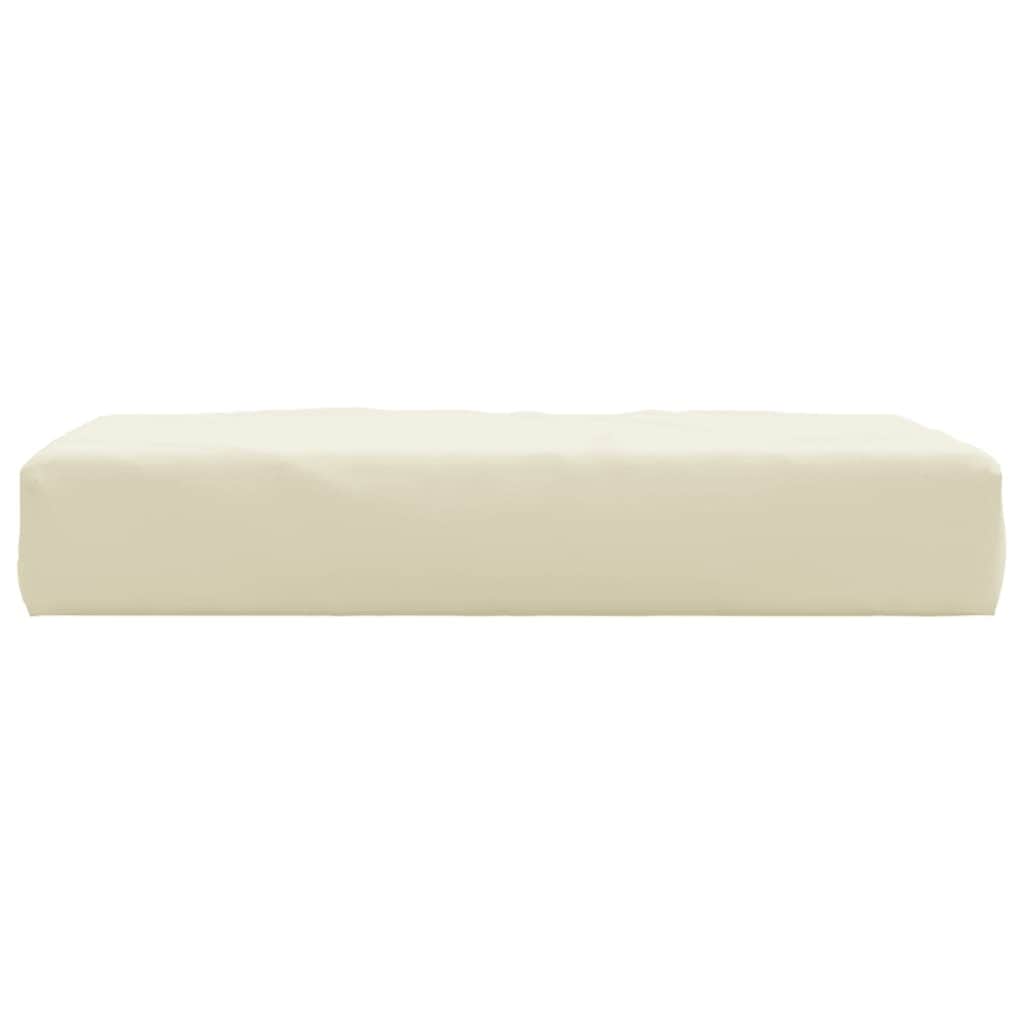 Pallet Cushion Cream Oxford Fabric