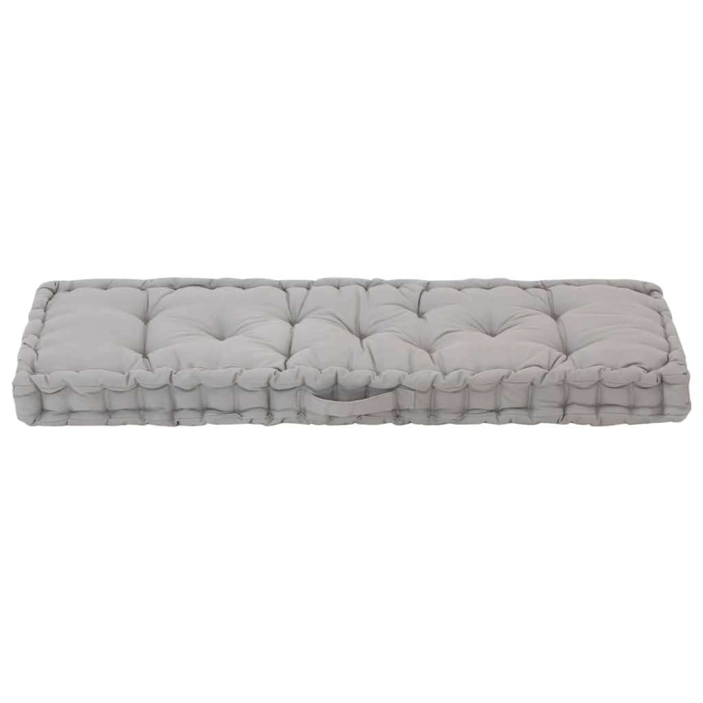 Chair & Sofa Cushions - Pallet Floor Cushion Cotton Grey