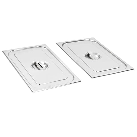 Pan Lids 2 pcs GN Stainless Steel