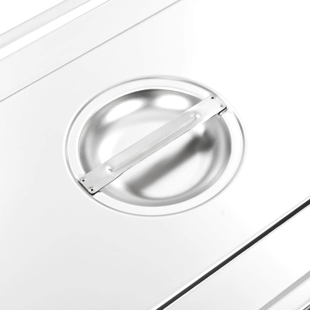 Pan Lids 2 pcs GN Stainless Steel