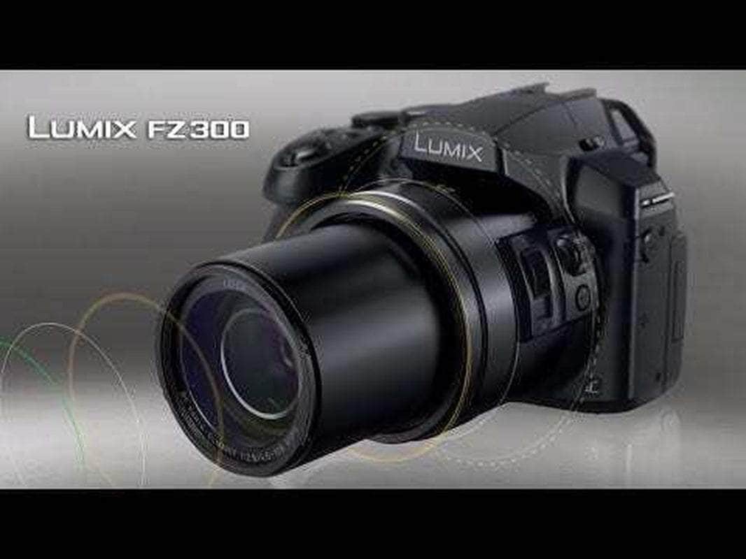 Panasonic FZ300 Black Digital Compact Camera