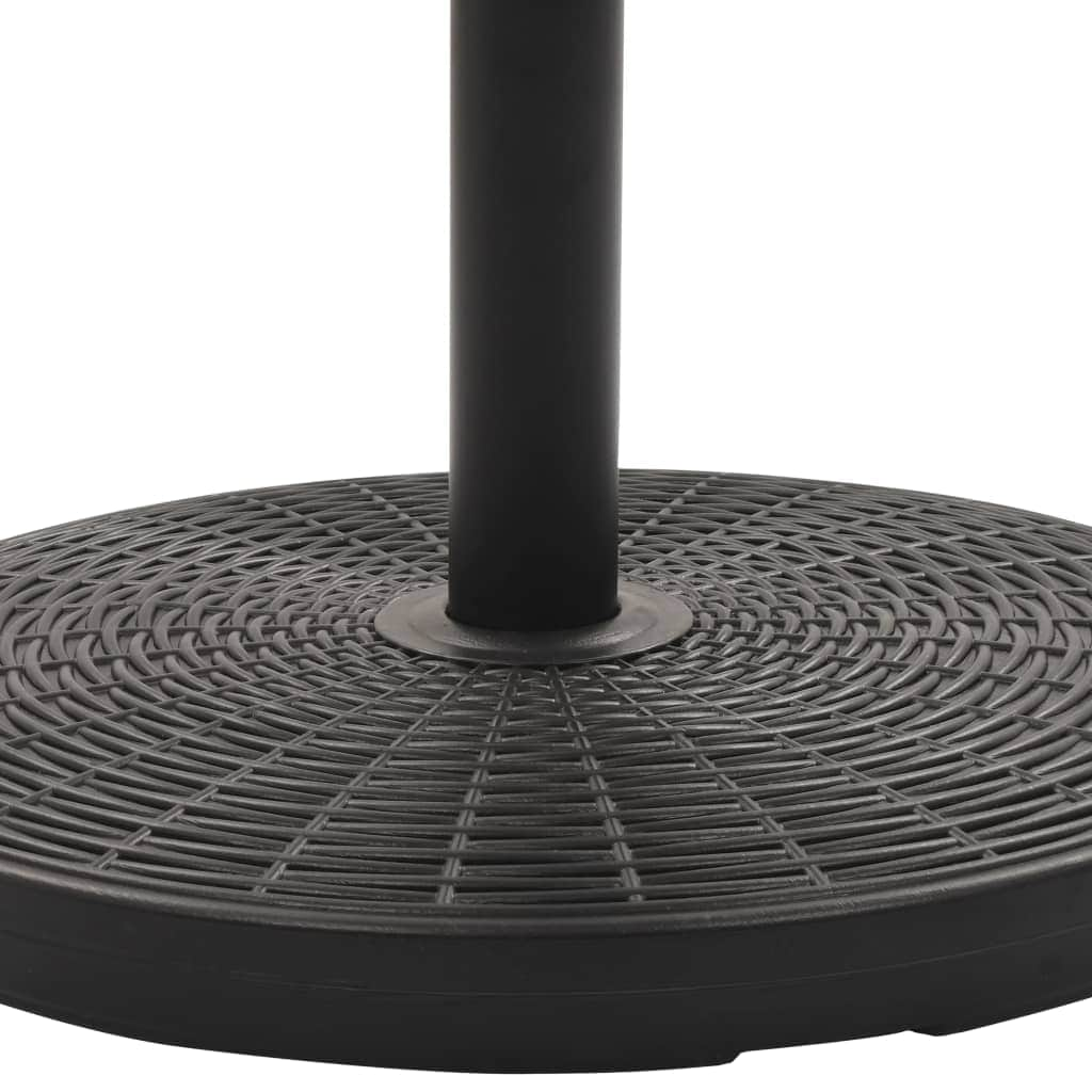 Parasol Base Black Round 25 kg