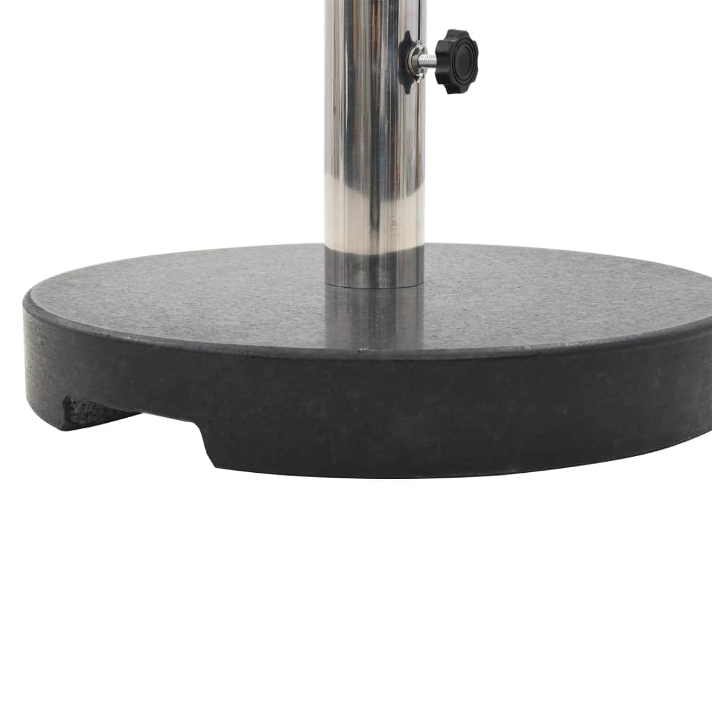 Parasol Base Granite 20 kg Round Black - Simple deals