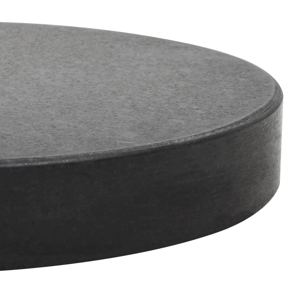Parasol Base Granite 20 kg Round Black - Simple deals
