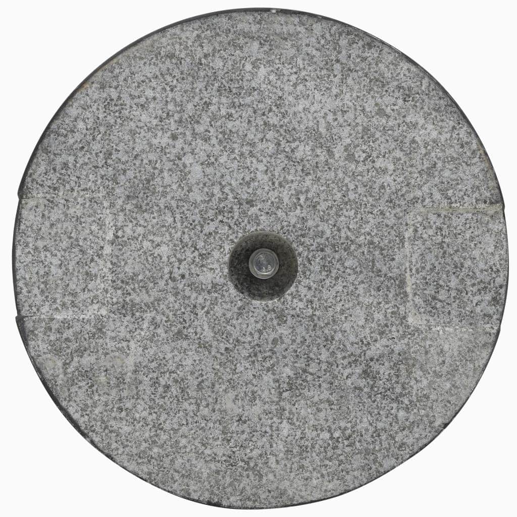 Parasol Base Granite 20 kg Round Black - Simple deals