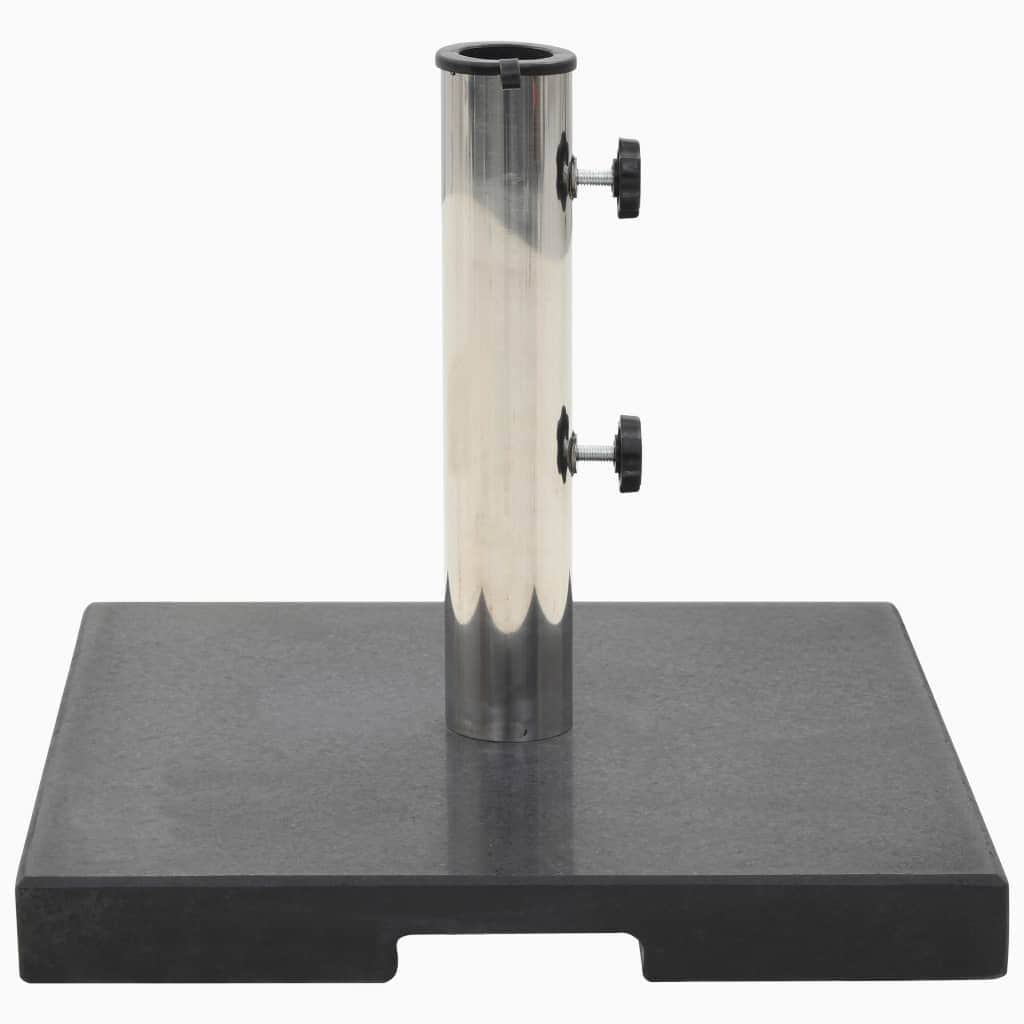 Parasol Base Granite 20 kg Square Black - Simple deals