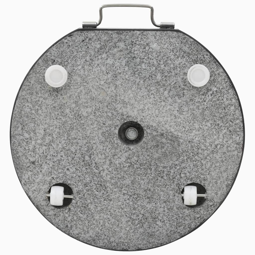 Parasol Base Granite 30 kg Round Black - Simple deals