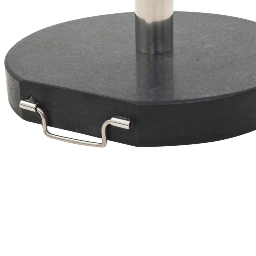 Parasol Base Granite 30 kg Round Black - Simple deals