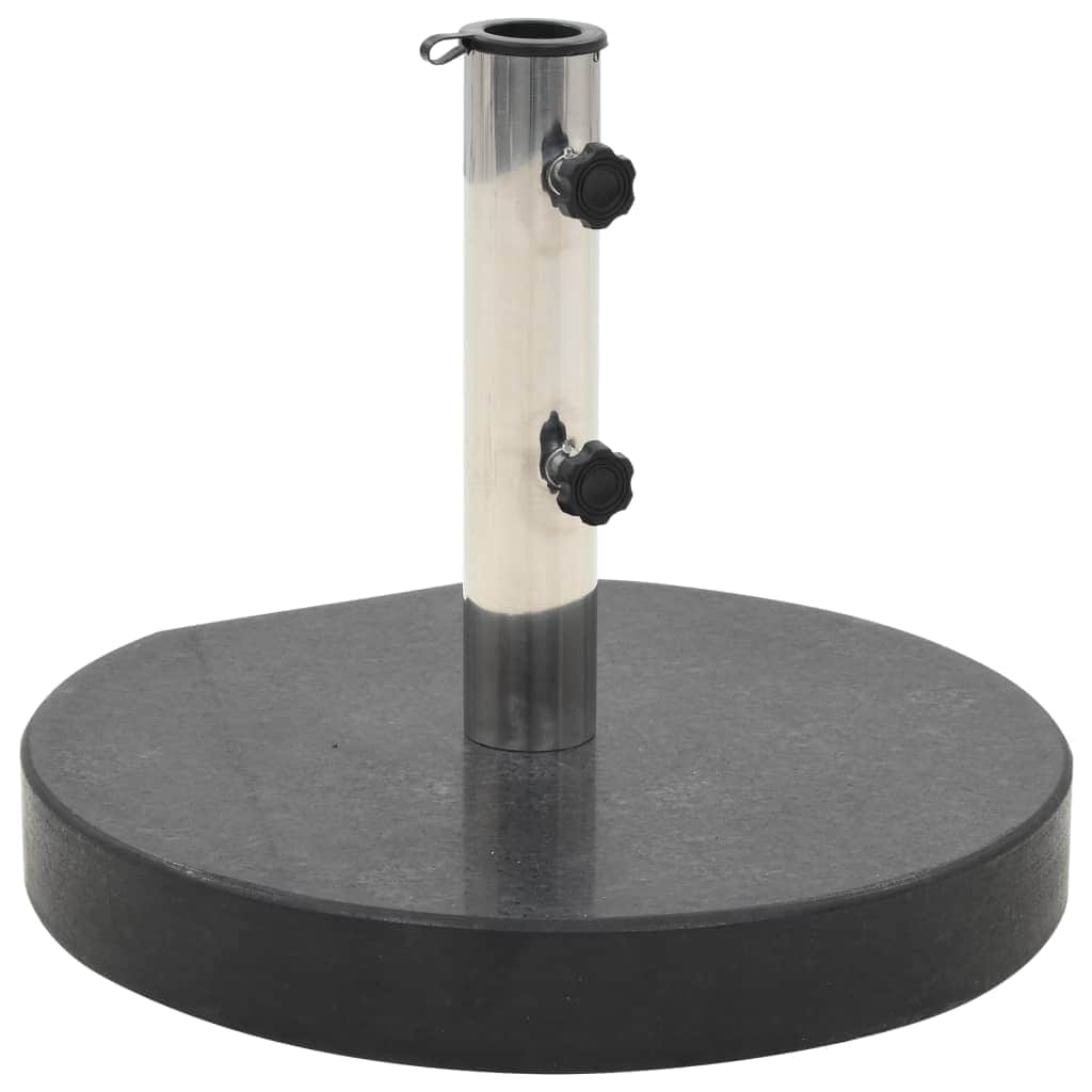 Parasol Base Granite 30 kg Round Black - Simple deals