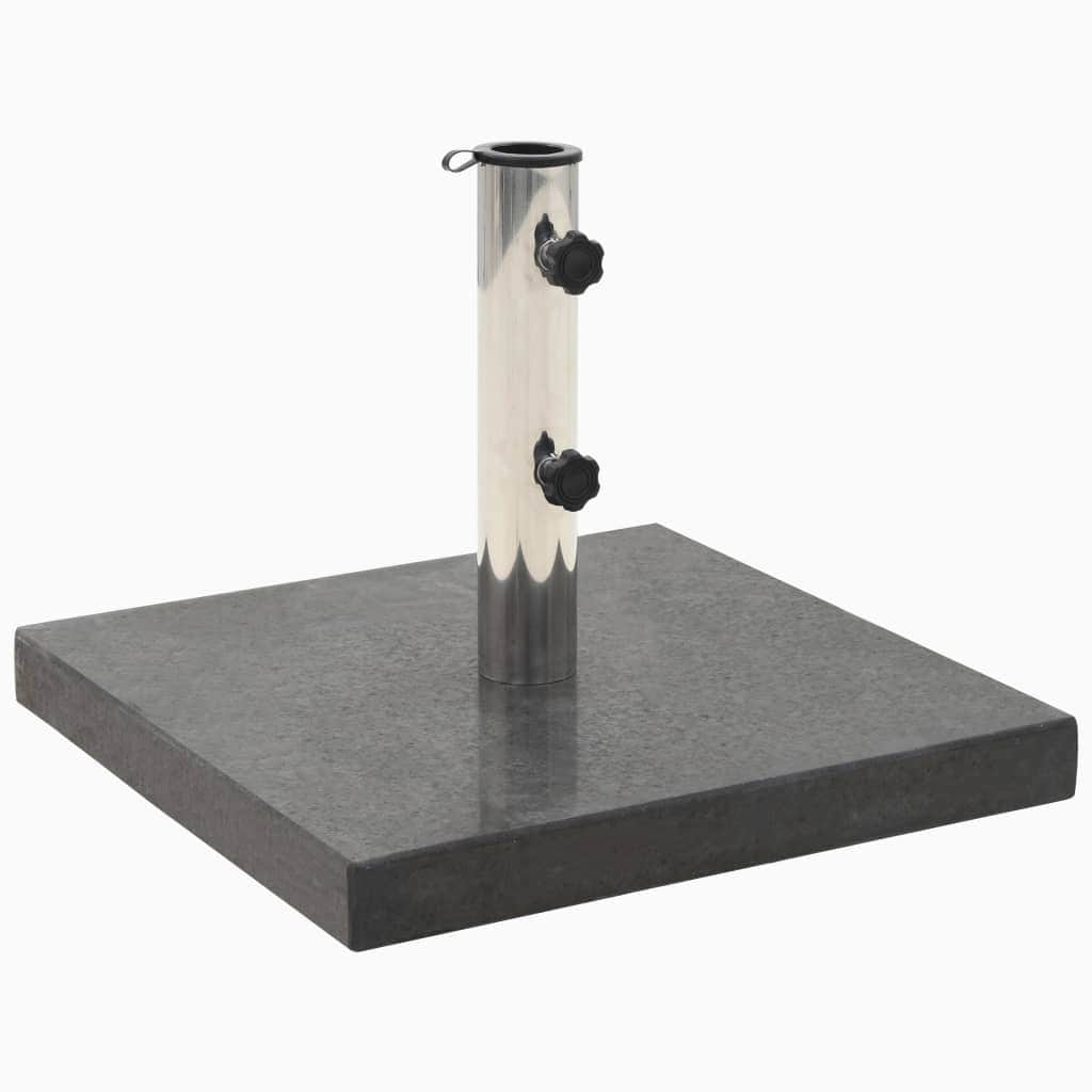 Parasol Base Granite 30 kg Square Black - Simple deals