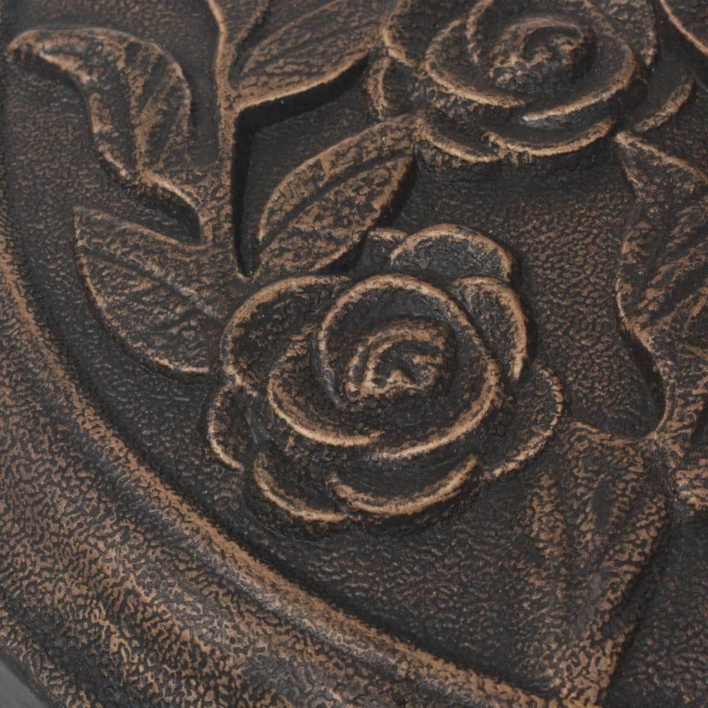 Parasol Base Resin Round Bronze 9 kg - Simple deals