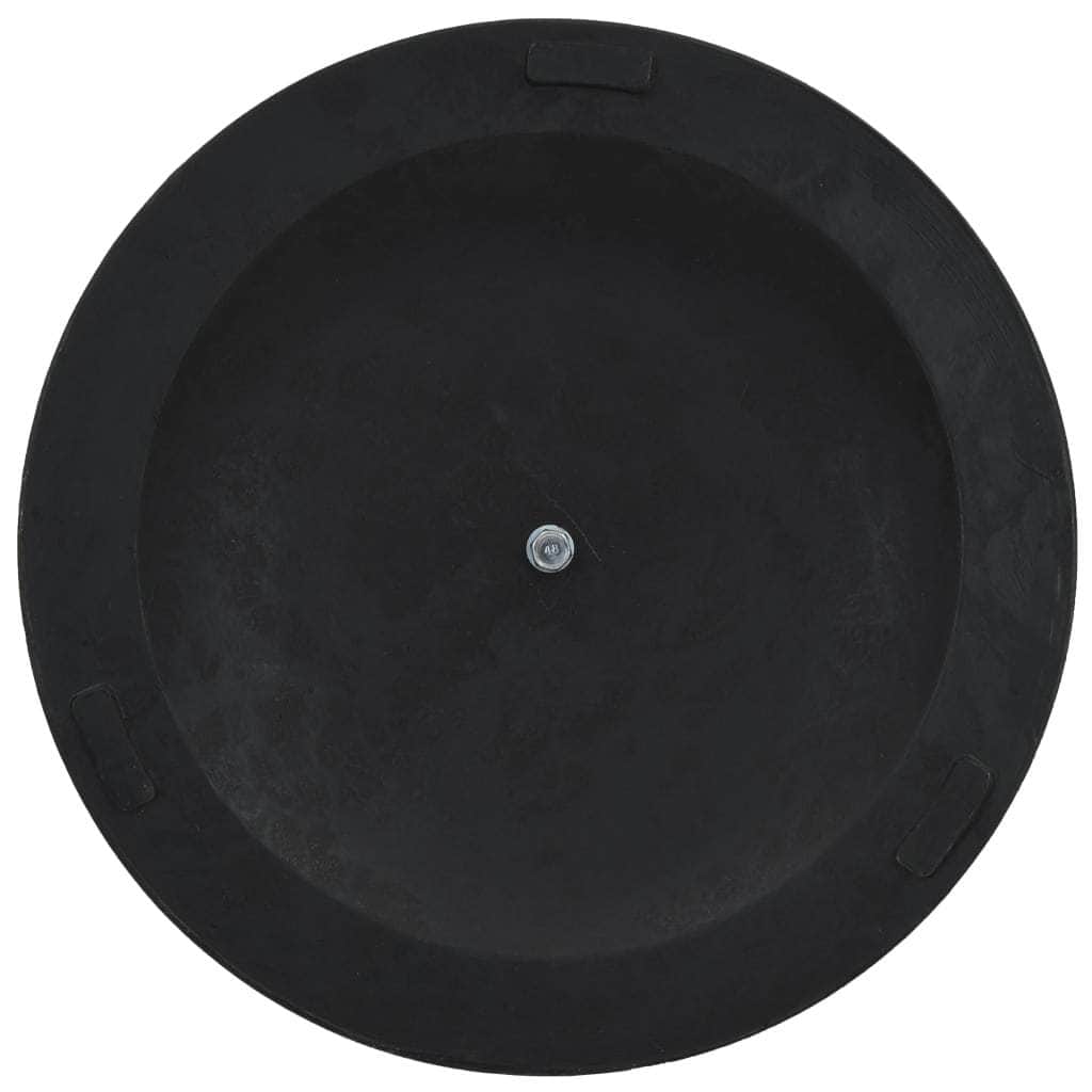 Parasol Base Round Polyresin 19 kg Bronze - Simple deals