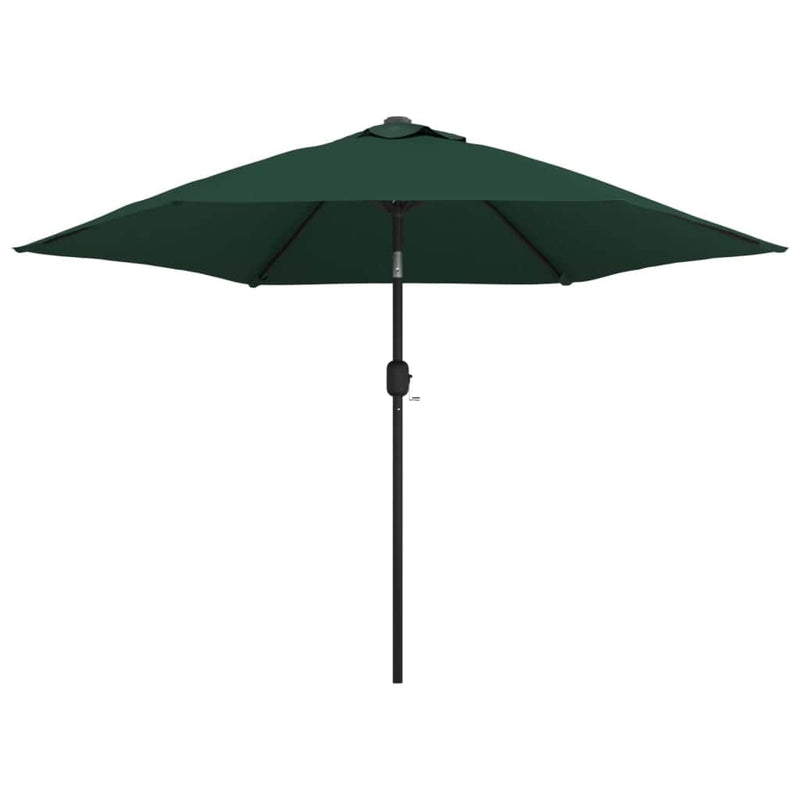 Parasol Green 3m Steel Pole - Simple deals