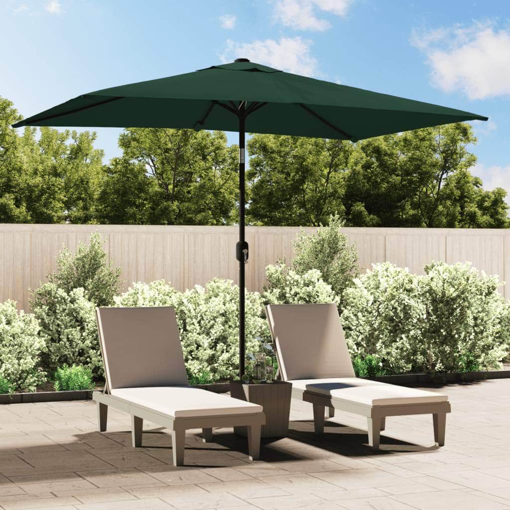 Parasol Green Rectangular - Simple deals
