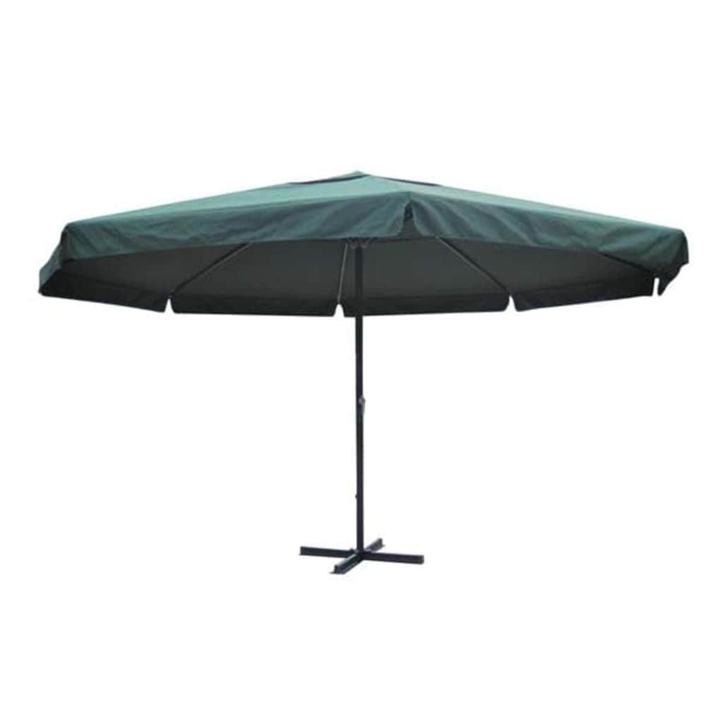 Parasol Samos 500 cm. Aluminium Green