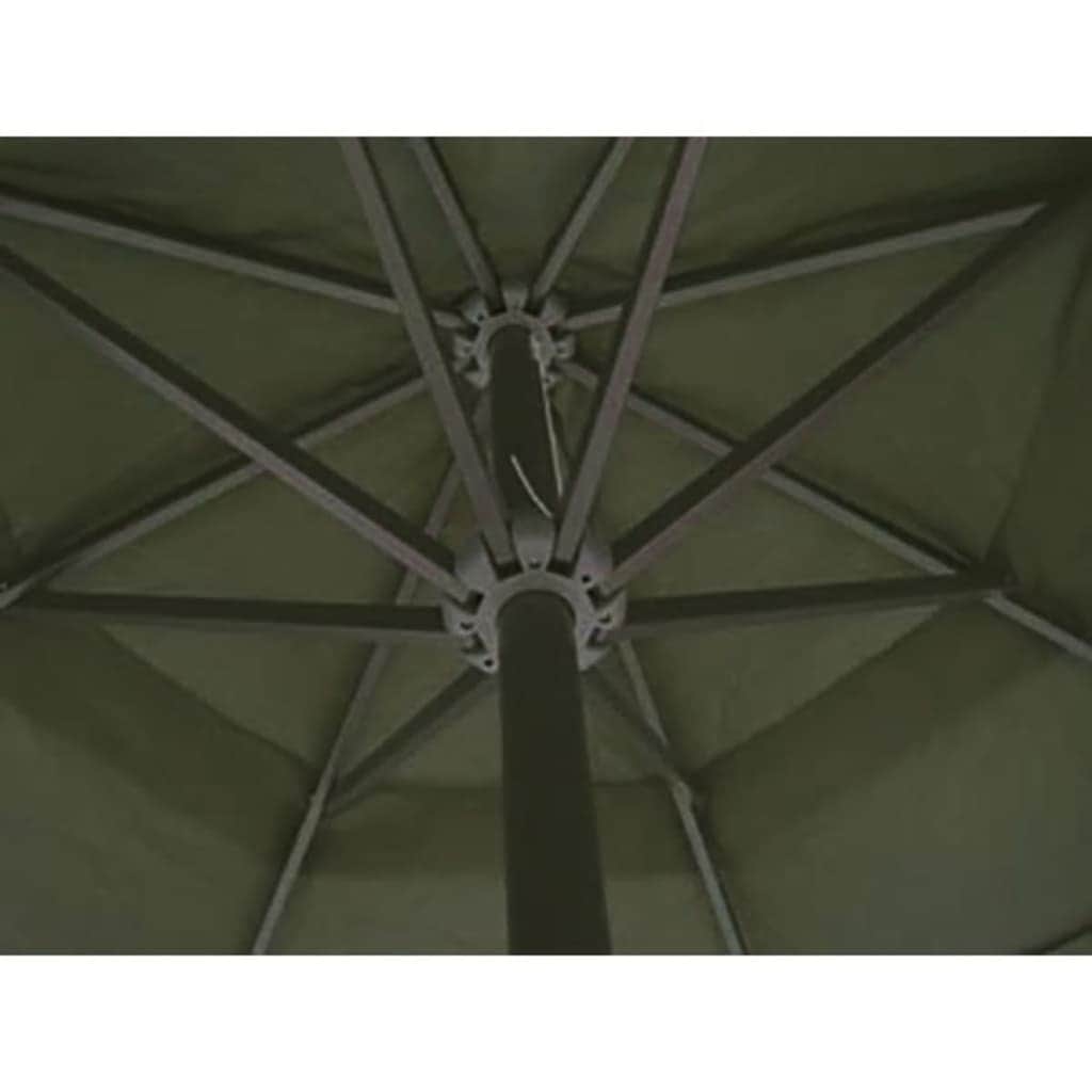 Parasol Samos 500 cm. Aluminium Green - Simple deals