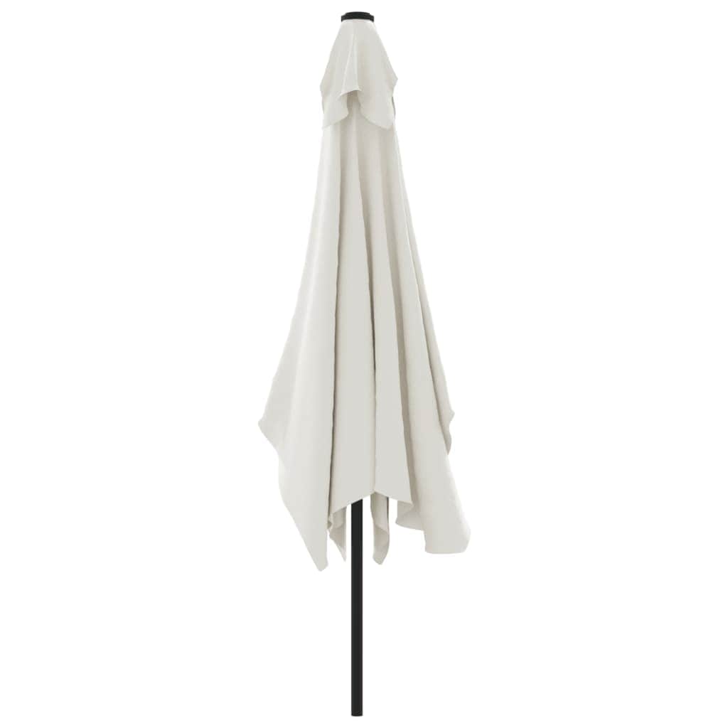 Parasol Sand White Rectangular - Simple deals