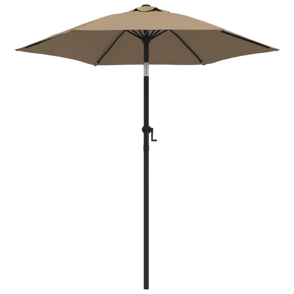 Parasol Taupe Aluminium