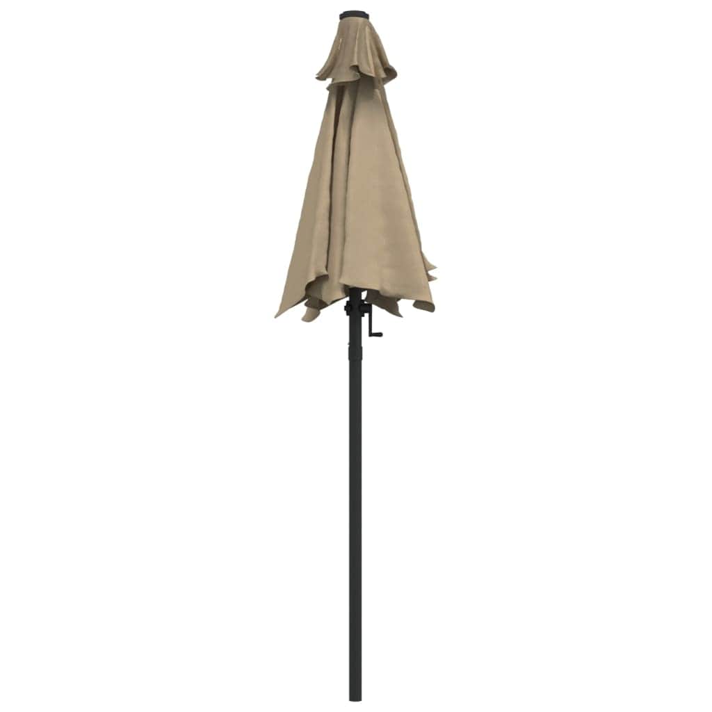Parasol Taupe Aluminium