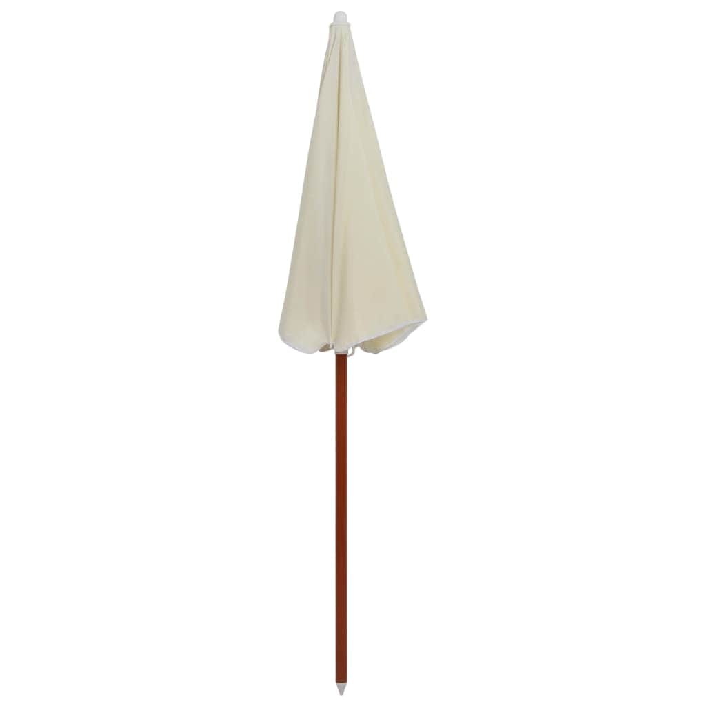 Steel finish - Parasol with Steel Pole Sand