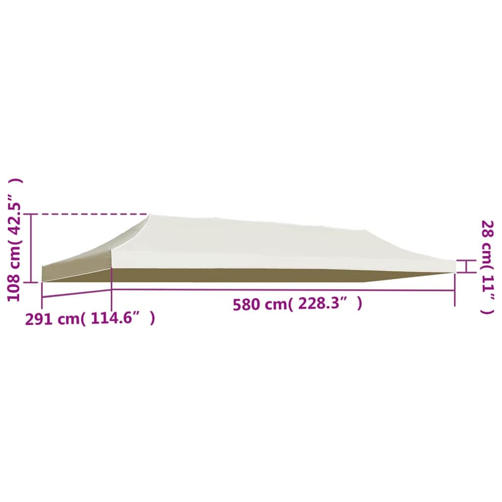 Party Tent Roof - Cream - Simple deals