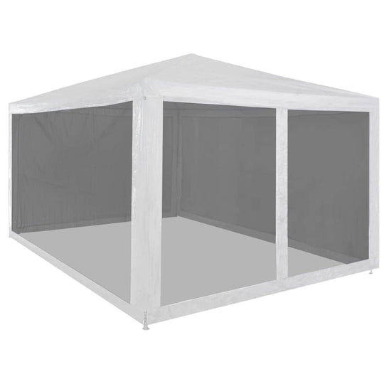 Party Tent with 4 Mesh Sidewalls - Simple deals