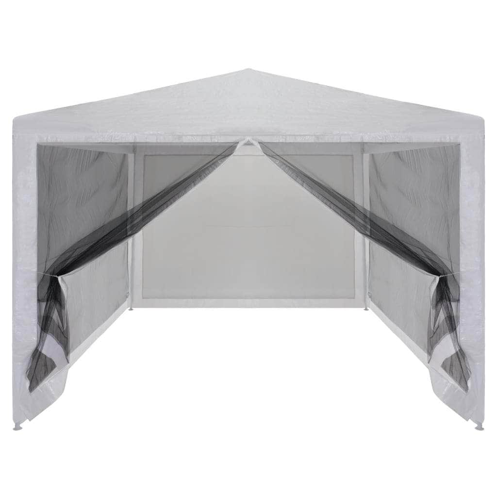 Party Tent with 4 Mesh Sidewalls - Simple deals