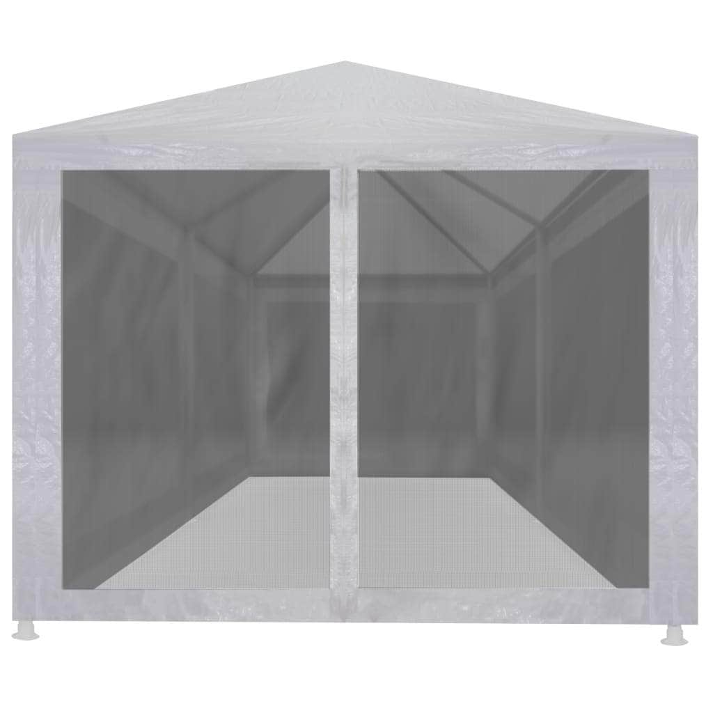 Party Tent with 6 Mesh Sidewalls - Simple deals