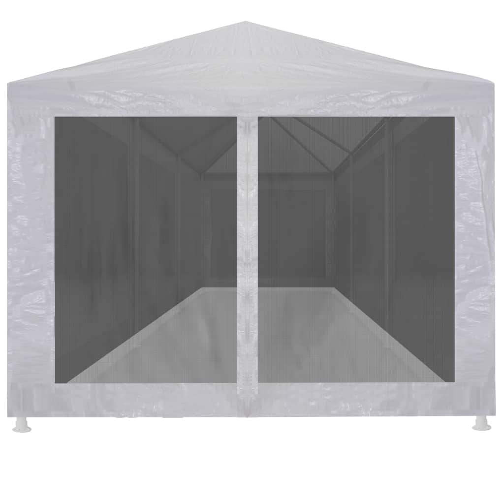 Party Tent with 8 Mesh Sidewalls - Simple deals