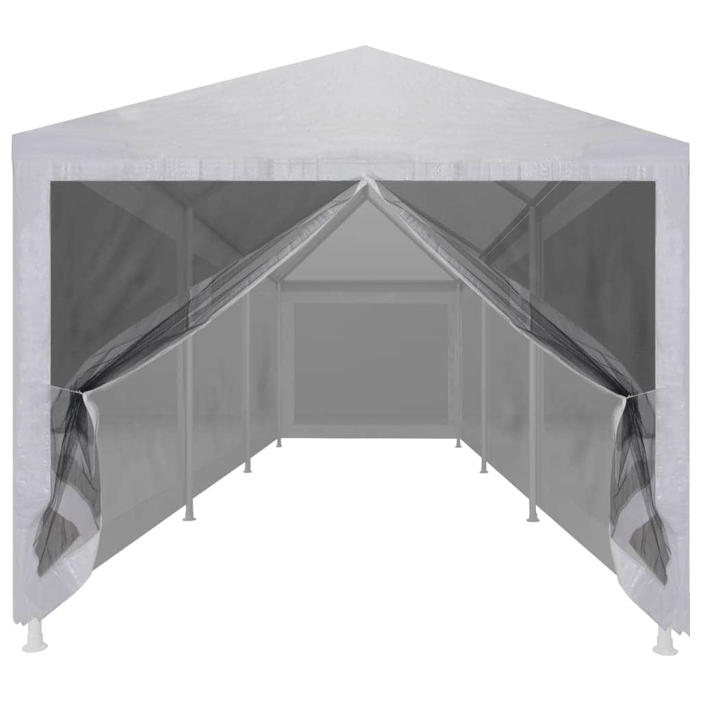 Party Tent with 8 Mesh Sidewalls - Simple deals