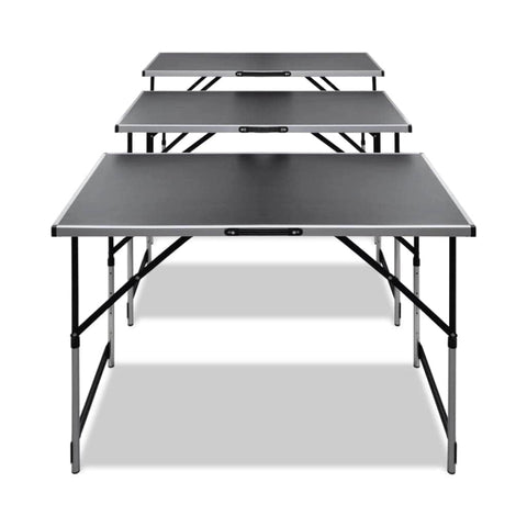Pasting Table 3 Pcs Foldable Height Adjustable
