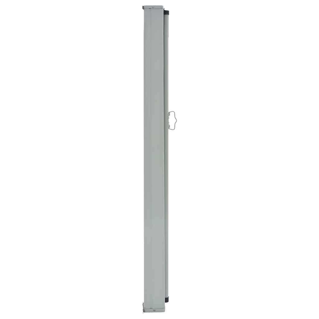 Patio Retractable Side Awning  Black