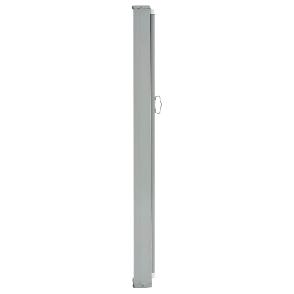 Patio Retractable Side Awning - Black - Simple deals