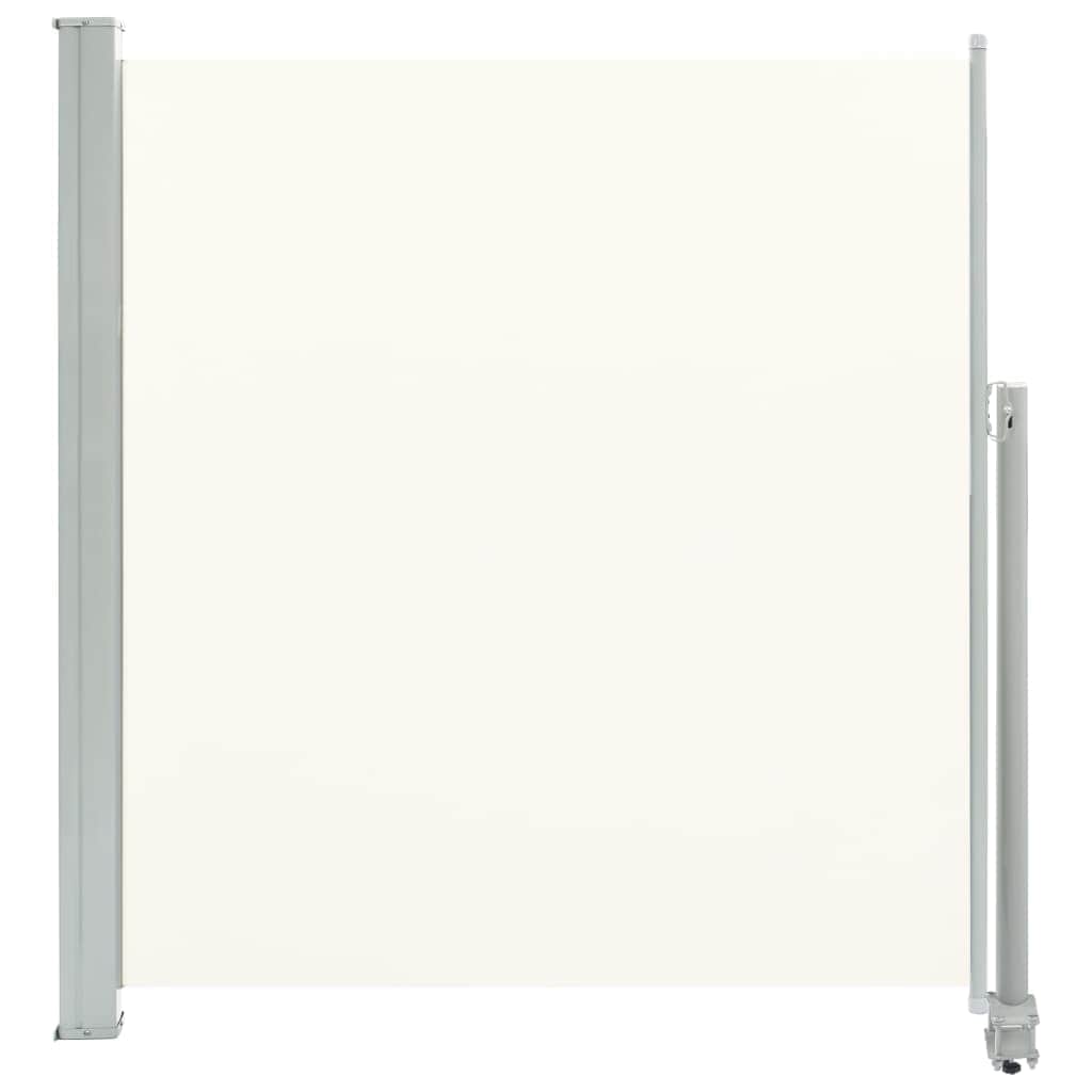 Patio Retractable Side Awning - Cream - Simple deals
